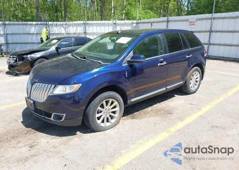 2011 Lincoln Mkx from USA, damaged, VIN 2LMDJ8JKXBBJ25103